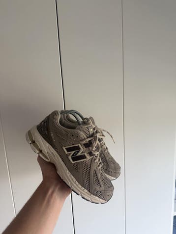 New Balance 1906R – Grijs/Taupe – Maat 35.5, Gebruikt, Verzenden, Jongen of Meisje, New balance