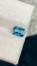 Zonder minimumprijs Groen, Blauw Saffier - 1.05 ct -, Nieuw