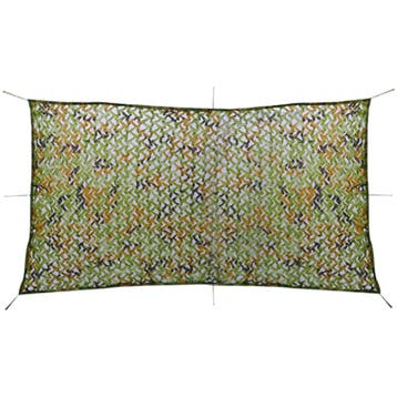 vidaXL Camouflagenet met opbergtas 4x8 m, Verzenden, Nieuw
