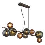 Hanglamp RIHA 86.0 cm 9-lichts - Multi color, Ophalen of Verzenden, Nieuw, Metaal, 75 cm of meer