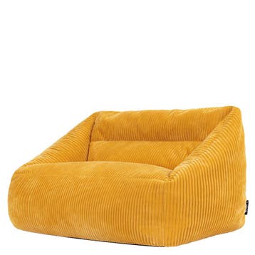 Cecilia Cord Kinder Zitzak Sofa - Okergeel, Verzenden, Nieuw