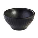 Melamine Serveer Kom Zwart | Aiko Line | 2 Formaten, Verzenden