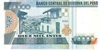 Peru 10.000 Intis 1988 – César Vallejo –, Verzenden