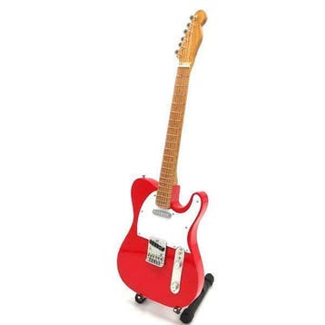 Miniatuur replica Fender gitaar - R. Wood The Rolling Stones, Ophalen of Verzenden, Nieuw, Pop, Beeldje of Miniatuur