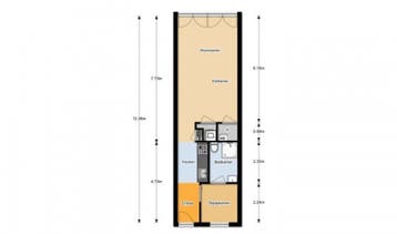 Te Huur 2 Kamer Appartement Puntenburgerlaan In Amersfoort, Huizen en Kamers, Direct bij eigenaar, Amersfoort, Utrecht, Appartement