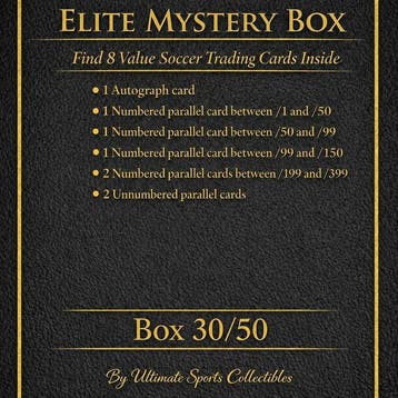 Ultimate Sports Collectibles Nr 30/50 - 1 Mystery box - Mint, Nieuw