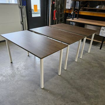 Gispen kantoortafel NIEUW blad Logan eiken - 140x70 cm (alle, Ophalen of Verzenden, Nieuw in verpakking