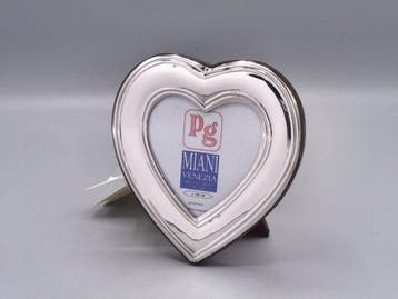 PG-Miani Argenteria - Fotolijst- Cuore 6x6 - .925 zilver
