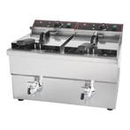 Caterchef friteuse 8 Liter+8 Liter -tafelmodel, Verzenden, Nieuw in verpakking