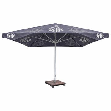 Huur: Leffe parasol met voet, Ophalen of Verzenden