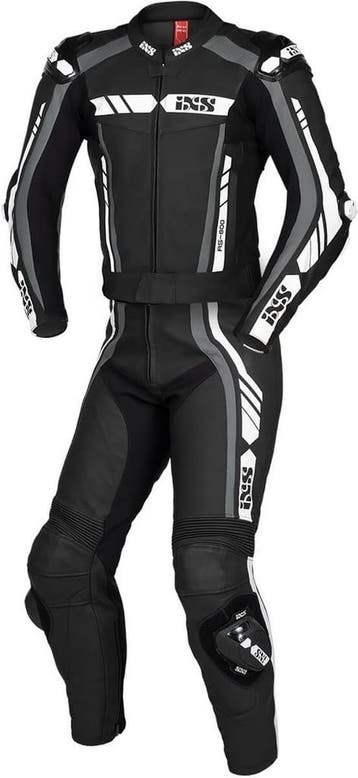 IXSSportRS-8001.0ZwartGrijsWit2-DeligMotorpak, Nieuw met kaartje, IXS, Heren, Combipak