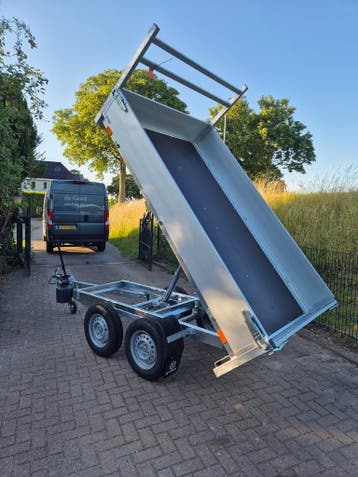 NIEUW Kipper voor B-Rijbewijs uit voorraad leverbaar ACTIE, Auto diversen, Aanhangers en Bagagewagens, Ophalen, Nieuw