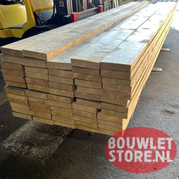 Vuren balken | vurenhout balk SLS badding batting latten, Doe-het-zelf en Verbouw, Hout en Planken, Geïmpregneerd, Nieuw, Ophalen of Verzenden