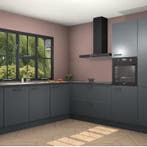 Onyxgrijze keuken Singapore 122638, Verzenden, Nieuw
