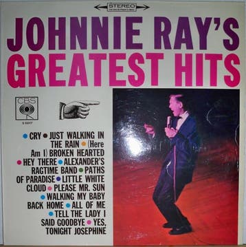 LP gebruikt - Johnnie Ray - Johnnie Rays Greatest Hits, Verzenden, Zo goed als nieuw, Overige formaten