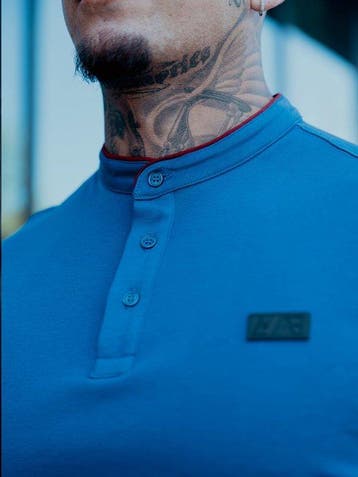 2dekans | AB Lifestyle - Tokio Polo | Navy Peony - Heren -, Ophalen of Verzenden, Nieuw, Maat 46 (S) of kleiner, Ab lifestyle