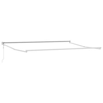 Luifel 4x3m wit - retourdeal - 78% korting!, Tuin en Terras, Gebruikt, Ophalen of Verzenden, 150 tot 300 cm, Markies