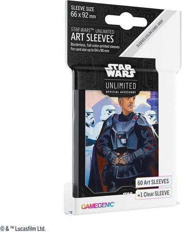 Star Wars Unlimited - Art Sleeves - Moff Gideon - Star Wars, Kinderen en Baby's, Verzenden, Nieuw