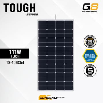 Tough G8 111 Watt Zonnepaneel, Ophalen of Verzenden, Nieuw