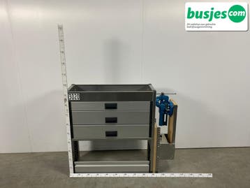 Aluca bedrijfswageninrichting 890x320x950mm (3020), Auto diversen, Ophalen of Verzenden