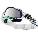 100% Racecraft 2 Crossbril - Zilver Spiegel Lens - SALE, Motoren, Verzenden, Nieuw met kaartje
