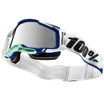 100% Racecraft 2 Crossbril - Zilver Spiegel Lens - SALE, Verzenden, Nieuw met kaartje