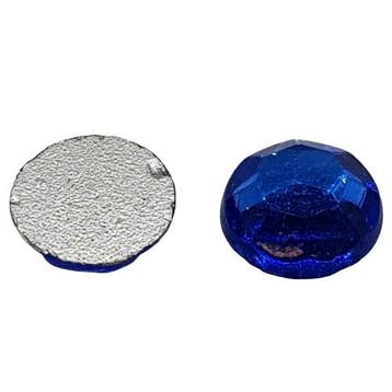 4 x Blauwe swarovski flatback 7 mm (Flatback steentjes), Ophalen of Verzenden, Nieuw, Overige typen