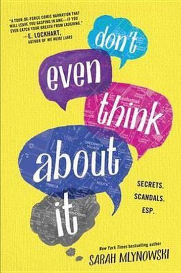 Dont Even Think about It - Sarah Mlynowski 9780385737395, Verzenden, Gelezen, Sarah Mlynowski