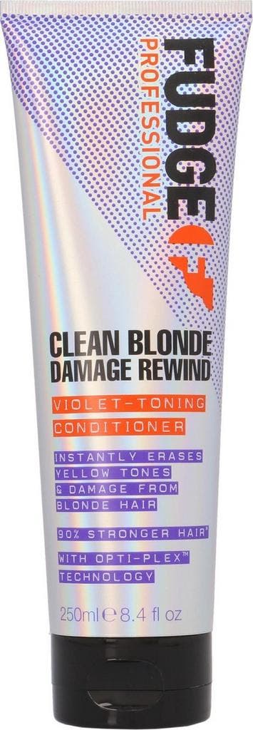 Fudge Clean Blonde Damage Rewind Violet - Conditioner - 250, Ophalen of Verzenden, Zo goed als nieuw