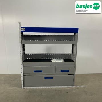 Sortimo alu bedrijfswagen inrichting 1270x360x1430mm (2687), Auto diversen, Ophalen of Verzenden