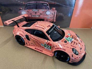IXO 1:12 - Model sportwagen - Porsche 911 (991) RSR Winner, Nieuw