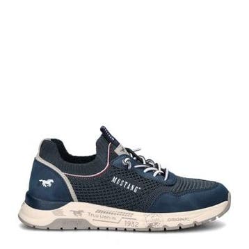Mustang lage sneakers voor heren in het Blauw, Nieuw, Verzenden, Blauw, Sneakers of Gympen