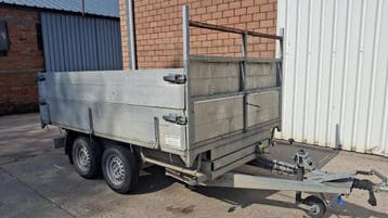 Veiling: Kipper BW Trailers 02T 2700kg 3x1.80x0.70m, Overige kleuren, Overige brandstoffen, Aanhangers en Opleggers, BTW verrekenbaar