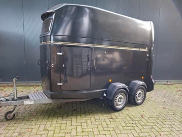 Westfalia Jupiter 2 paards polyester in topstaat, Dieren en Toebehoren, Zo goed als nieuw, Polyester, 2-paards trailer