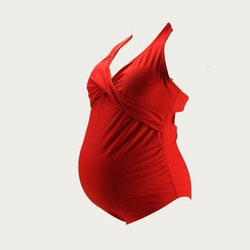 4-Mother ZwangerschapsBadpak / PositieBadpak Bobbie Red, Kleding | Dames, Nieuw