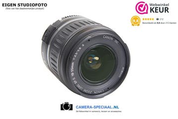 Canon EF-S 18-55mm II lens met 12 maanden garantie, Ophalen of Verzenden, Zo goed als nieuw, Standaardlens, Zoom