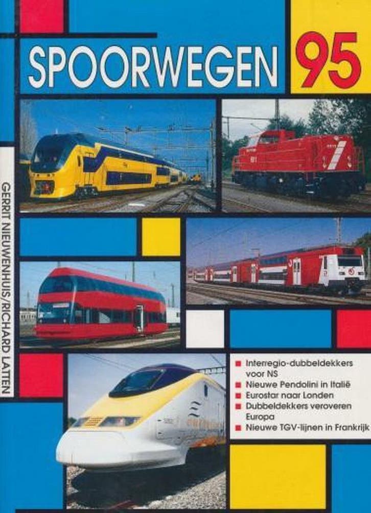 SPOORWEGEN 95 9789060135457 Nieuwenhuis, Boeken, Hobby en Vrije tijd, Gelezen, Verzenden