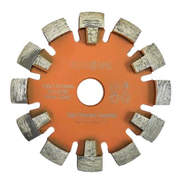 Mijbra Vloerverwarmingsfrees hard zandcement | 130x17mm |, Verzenden, Nieuw