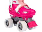 Nijdam Feather Drops - Rolschaatsen - Verstelbaar - Roze -, Verzenden, Zo goed als nieuw