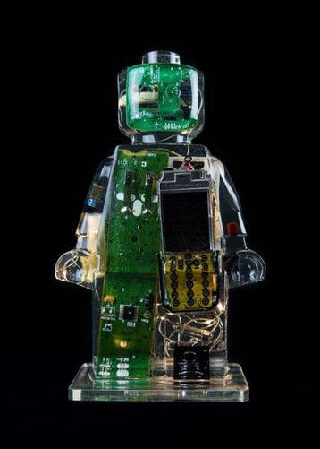 Alessandro Piano - Alter Ego Cyber 43 - PRINT on PET - Lego, Nieuw