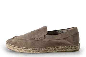 Manfield Espadrilles in maat 44 Beige, Kleding | Heren, Manfield, Overige kleuren, Verzenden, Zo goed als nieuw