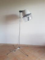 Staande lamp - Staal, Plastic - Space Age - Geredde lamp