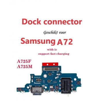 Samsung Galaxy A72 oplaad connector, Verzenden, Nieuw