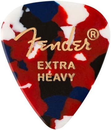 Fender 351 shape plectrum Extra Heavy 12-pack, Muziek en Instrumenten, Instrumenten | Toebehoren, Ophalen of Verzenden, Nieuw