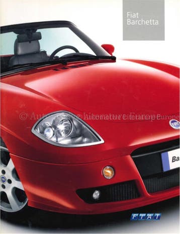 2004 FIAT BARCHETTA BROCHURE NEDERLANDS, Boeken, Nieuw, Author