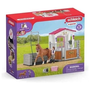 Paardenwasplaats met stal, SCHLEICH 72177 HORSE CLUB, met..., Verzenden, Nieuw