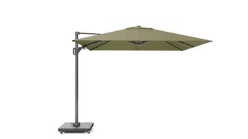 Challenger T2 premium parasol 300x300 cm antraciet lush, Ophalen of Verzenden, Nieuw