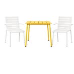Serax X Maarten Baas Tuinset Klein Off-white & Yellow, Zo goed als nieuw, Aluminium, Tuinset