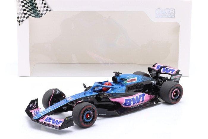 Solido 1:18 - Model raceauto - Alpine F1 Team A523 #31, Hobby en Vrije tijd, Modelauto's | 1:5 tot 1:12
