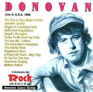 cd - Donovan - Live In U.S.A. 1968, Verzenden, Zo goed als nieuw